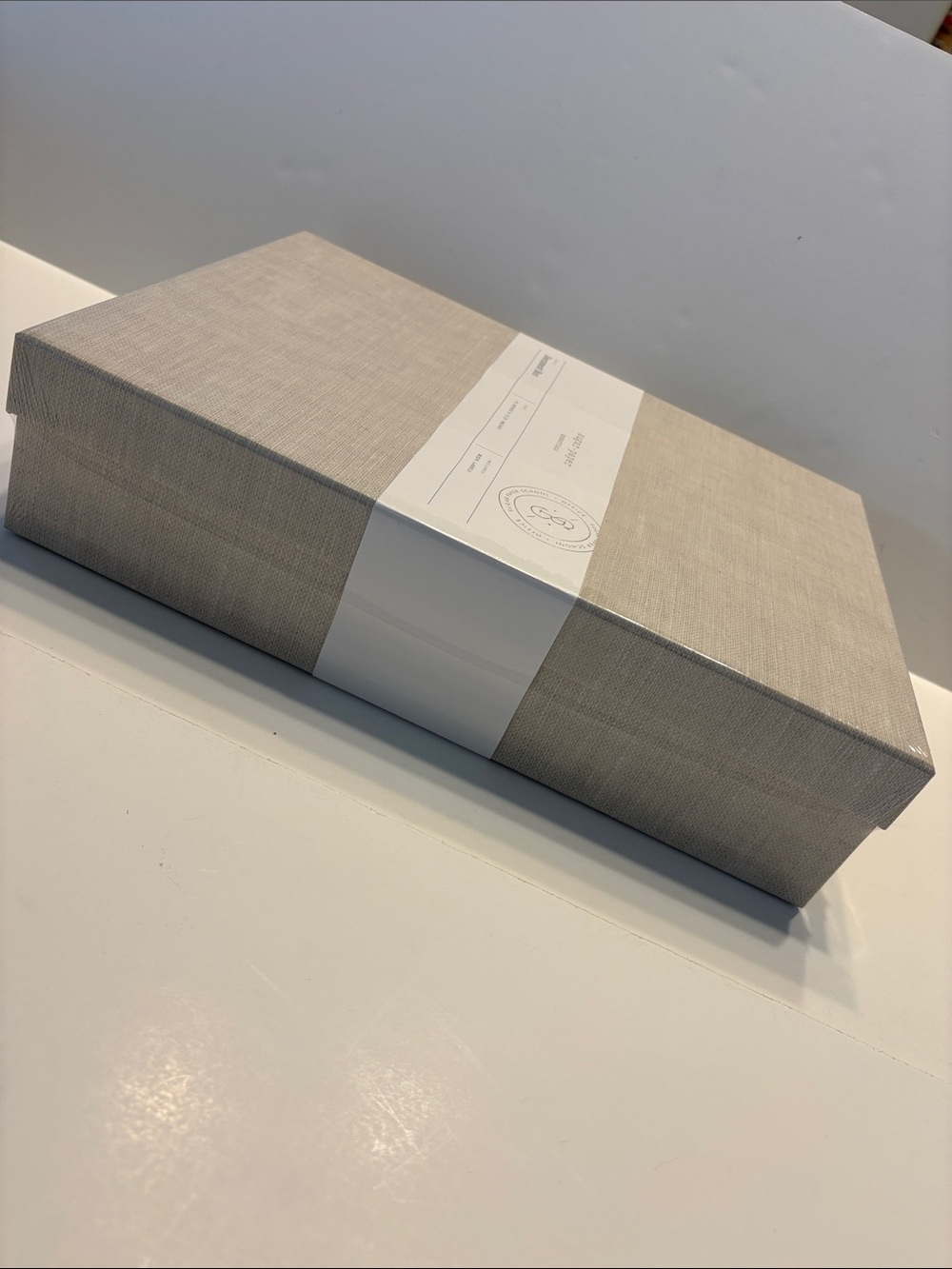 Sugar Paper Document Box with Box Labels - Picture 14 of 16